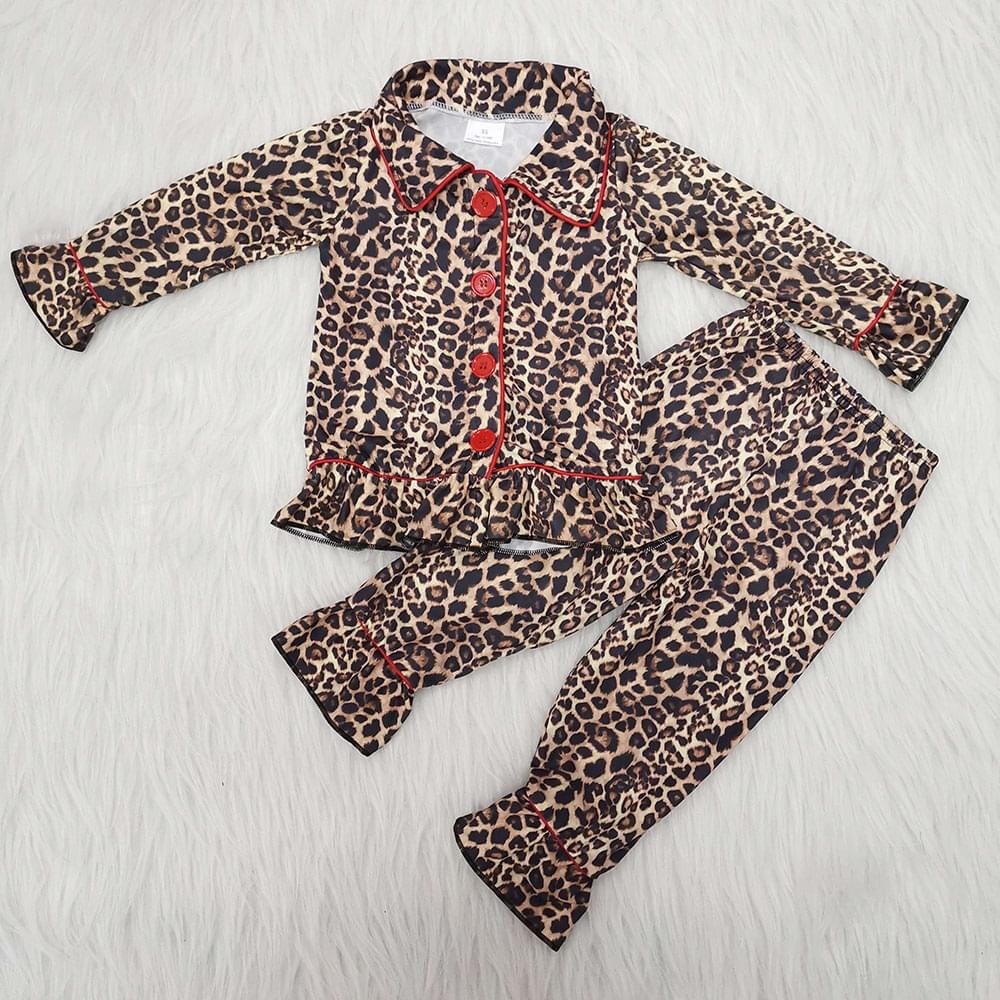 Leopard Pajama Set